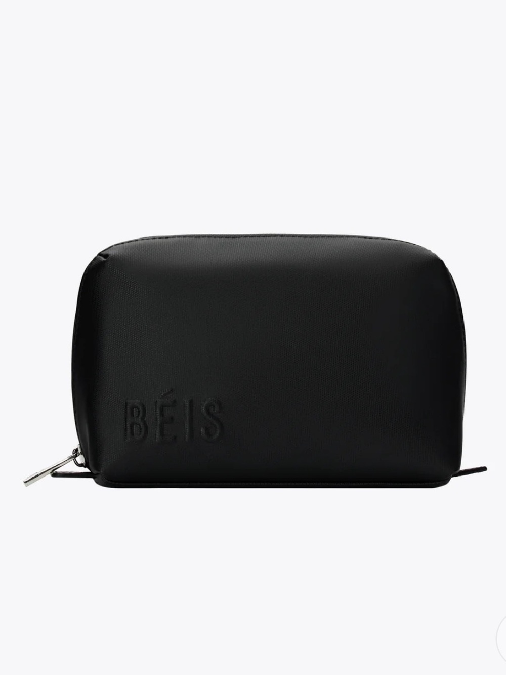 Beis black cosmetic bag
